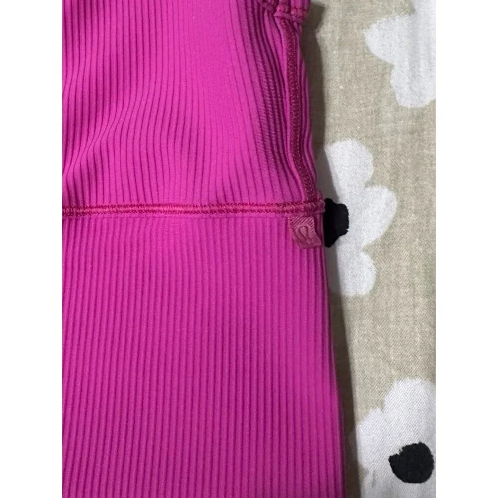 Lululemon pink pivot tank top